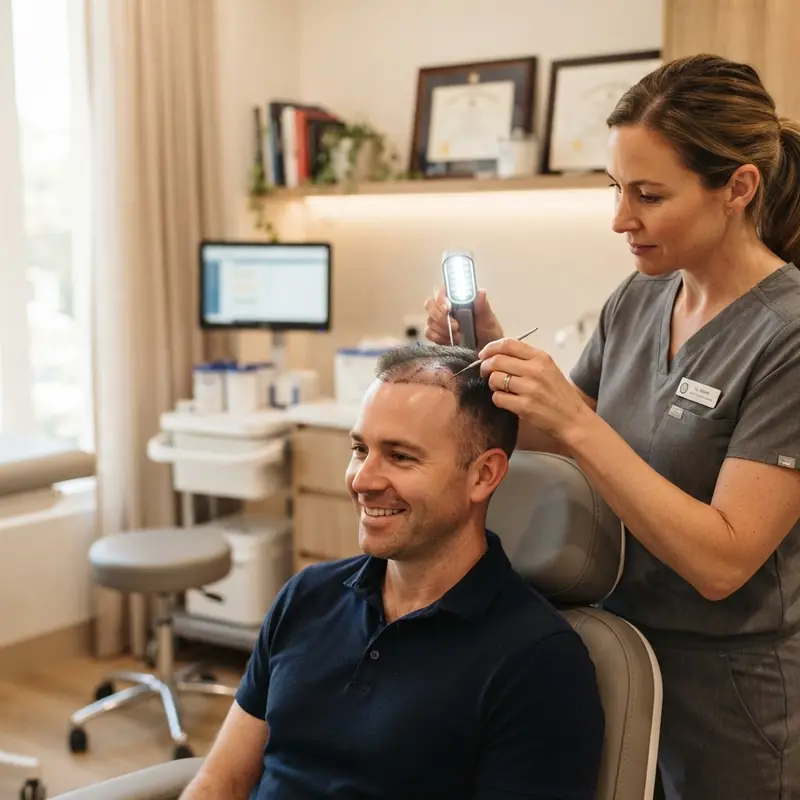 Hair transplant recovery guidance