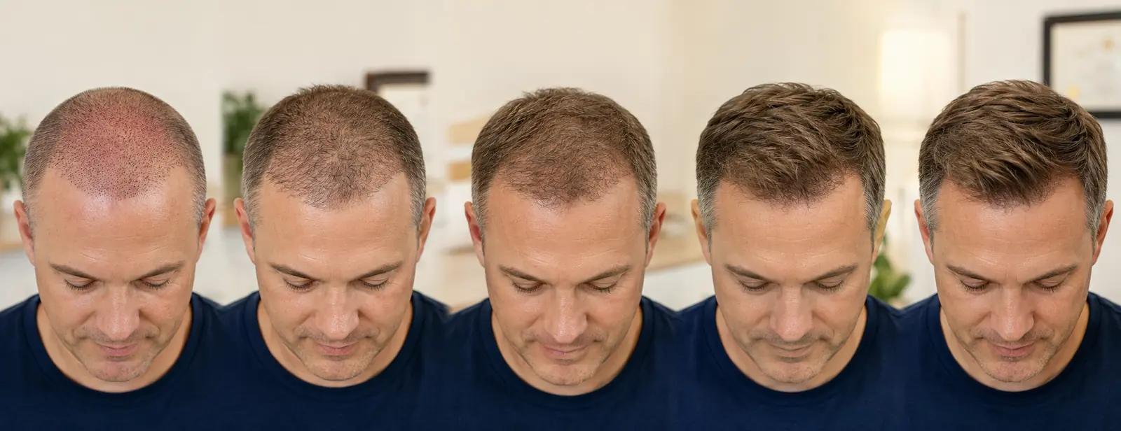 Hair transplant recovery and growth timeline